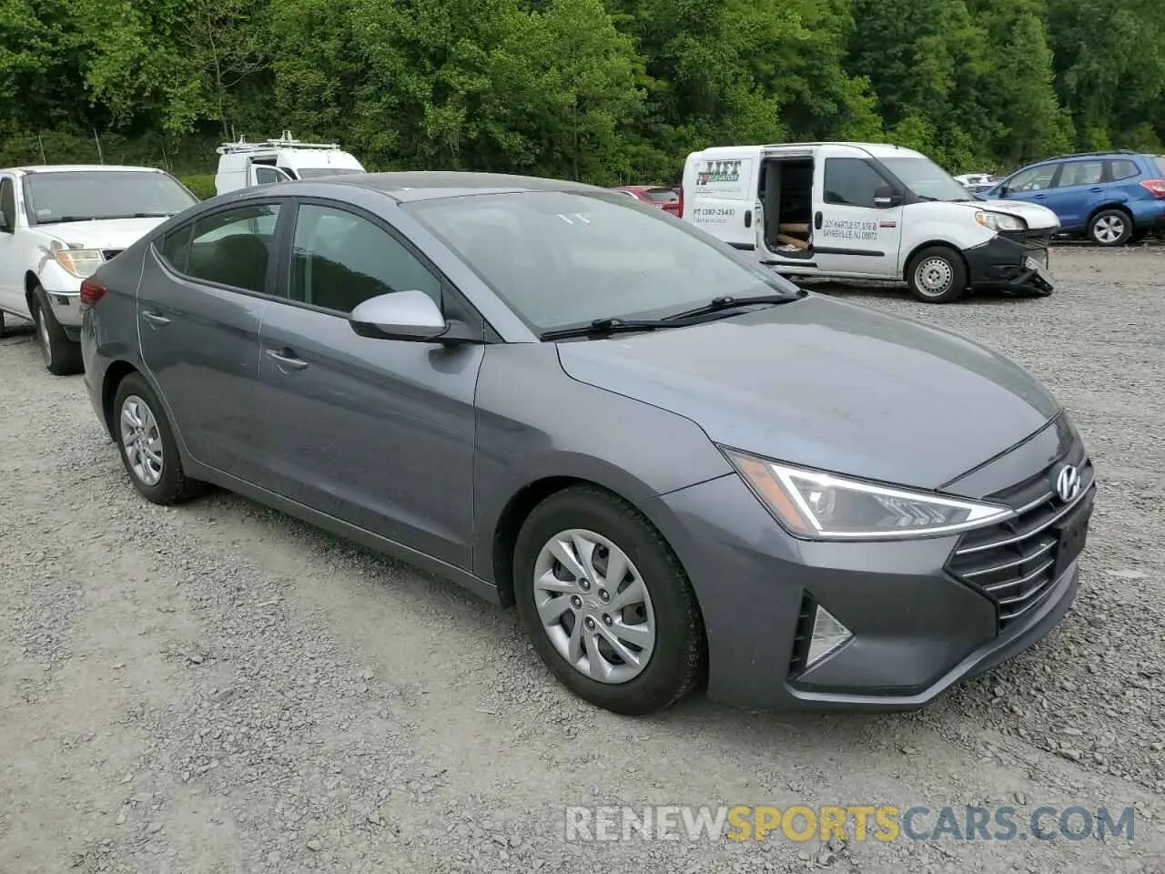 4 Photograph of a damaged car KMHD74LF6KU879659 HYUNDAI ELANTRA 2019
