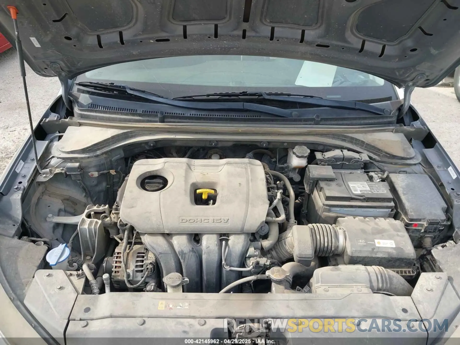 10 Photograph of a damaged car KMHD74LF7KU762060 HYUNDAI ELANTRA 2019