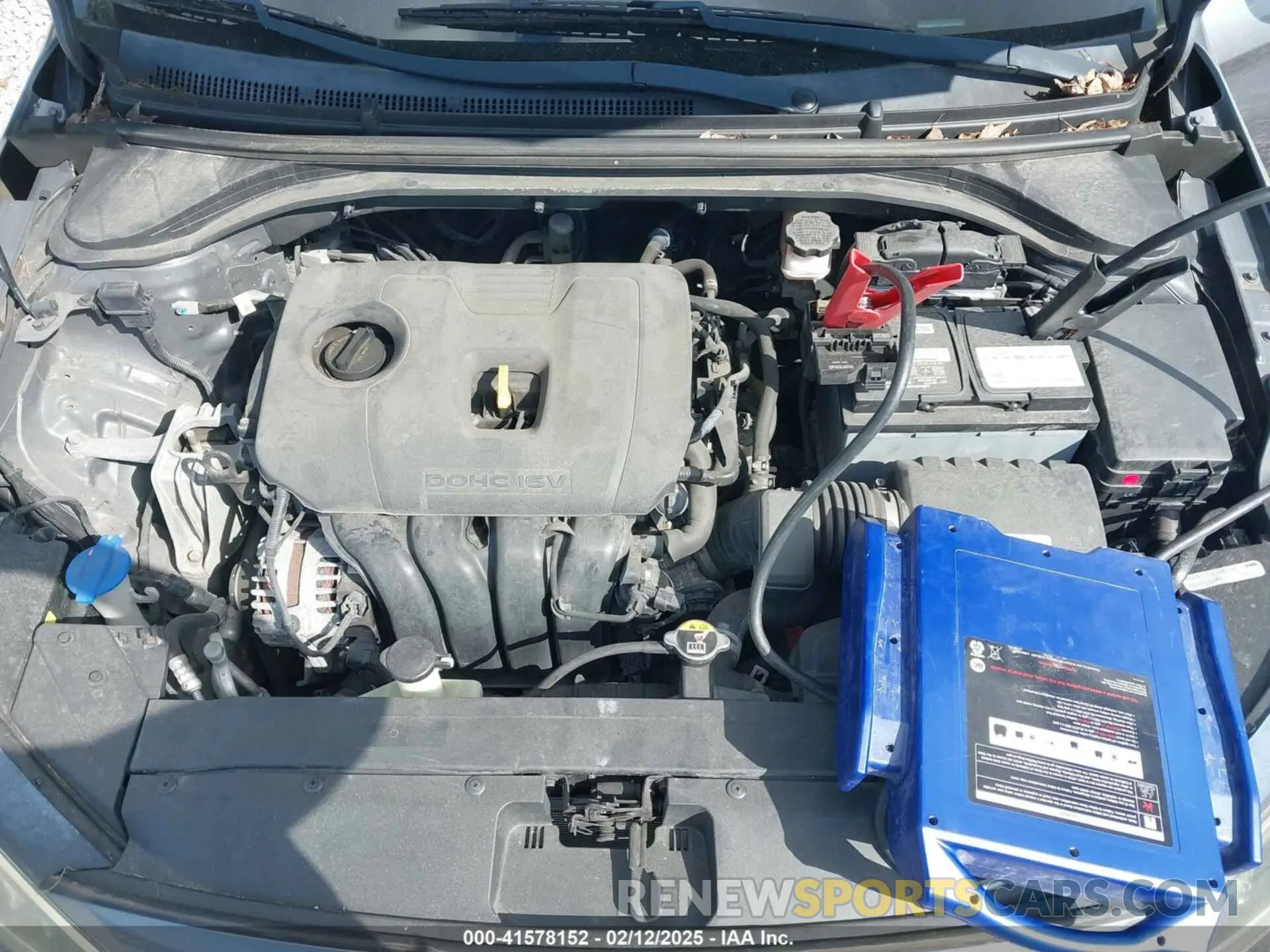 10 Photograph of a damaged car KMHD74LF7KU867679 HYUNDAI ELANTRA 2019