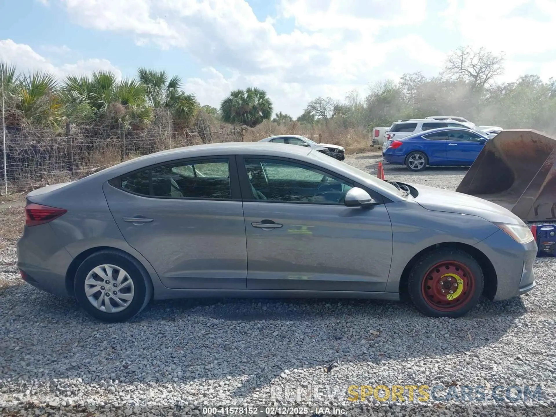 13 Photograph of a damaged car KMHD74LF7KU867679 HYUNDAI ELANTRA 2019