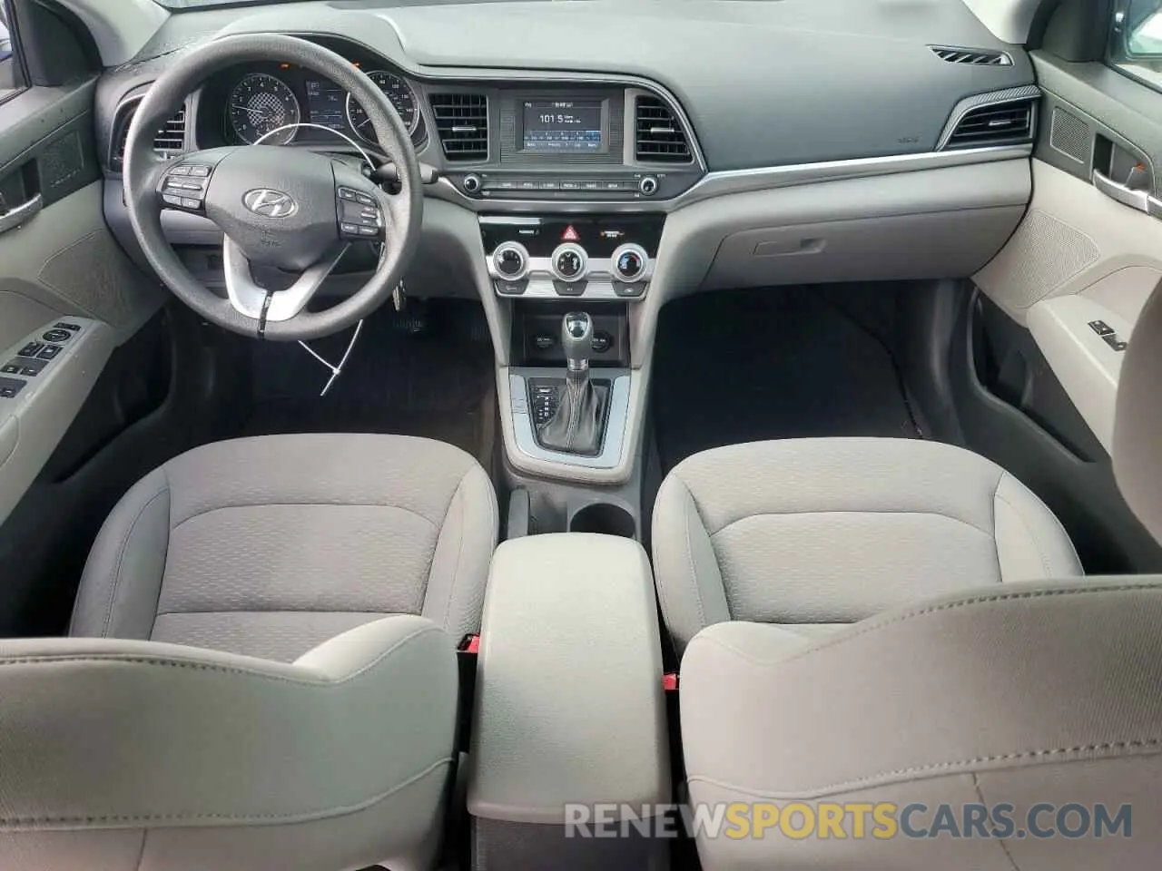 8 Photograph of a damaged car KMHD74LF8KU768563 HYUNDAI ELANTRA 2019