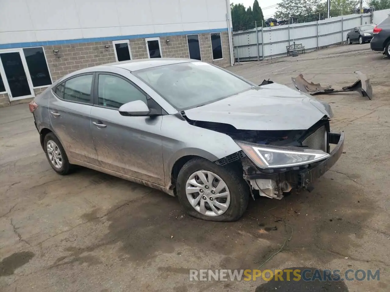 4 Photograph of a damaged car KMHD74LF8KU789073 HYUNDAI ELANTRA 2019