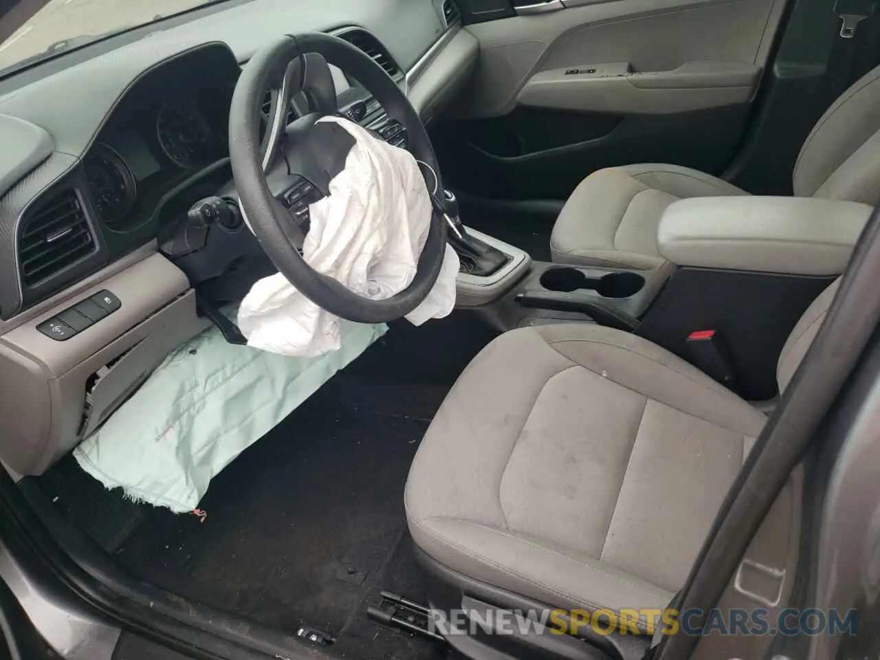 7 Photograph of a damaged car KMHD74LF8KU789073 HYUNDAI ELANTRA 2019