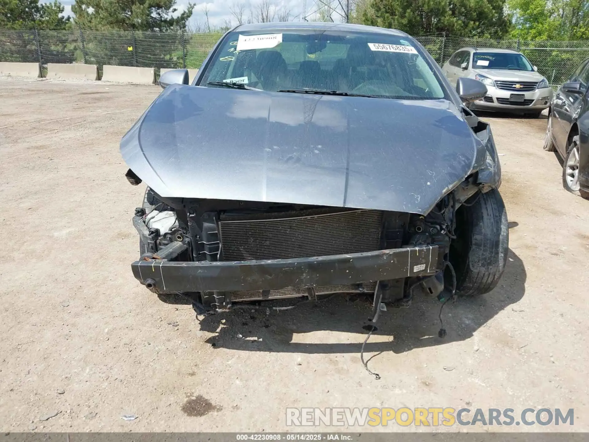 6 Photograph of a damaged car KMHD74LF8KU868713 HYUNDAI ELANTRA 2019
