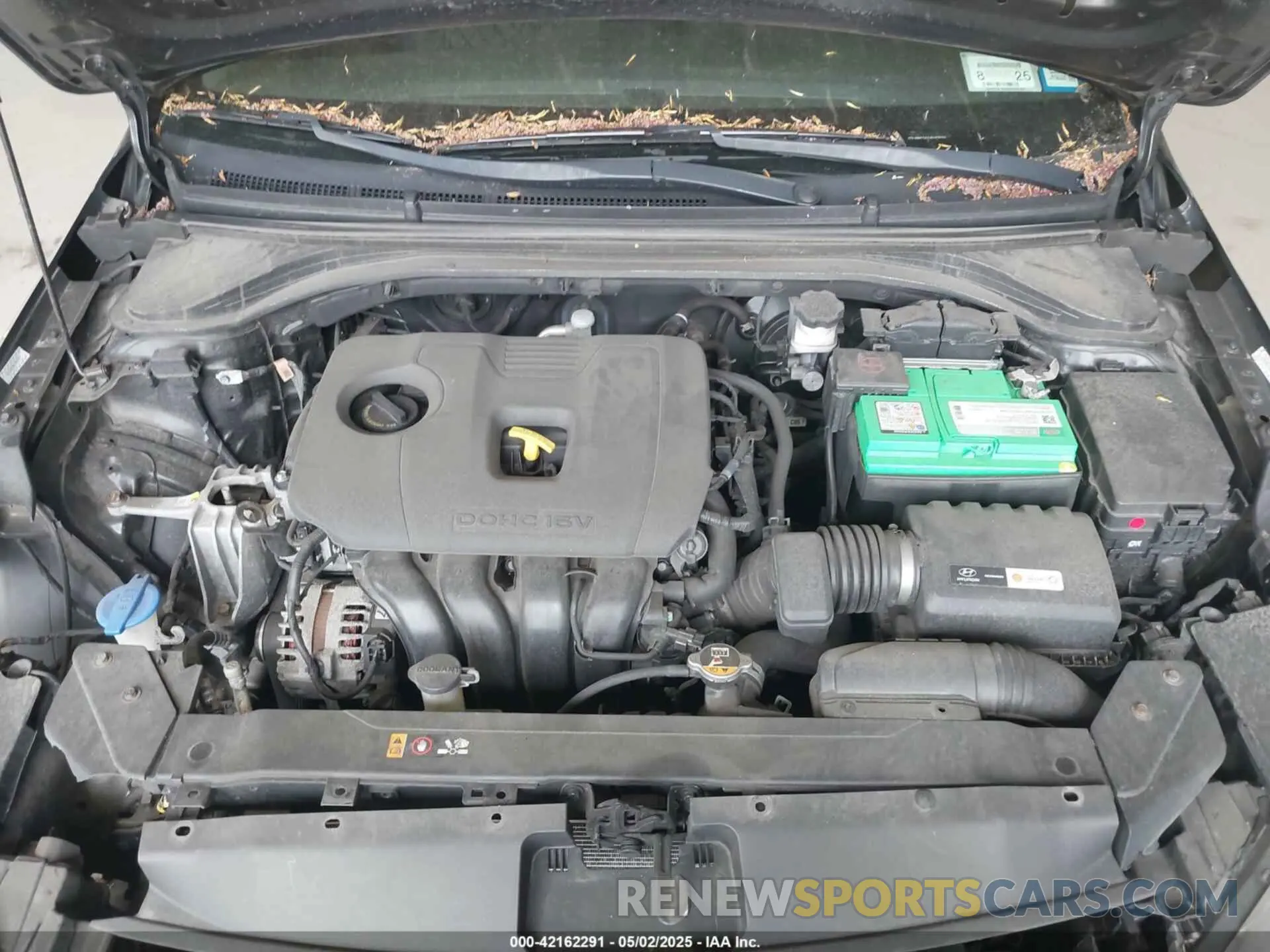 10 Photograph of a damaged car KMHD74LF8KU878755 HYUNDAI ELANTRA 2019