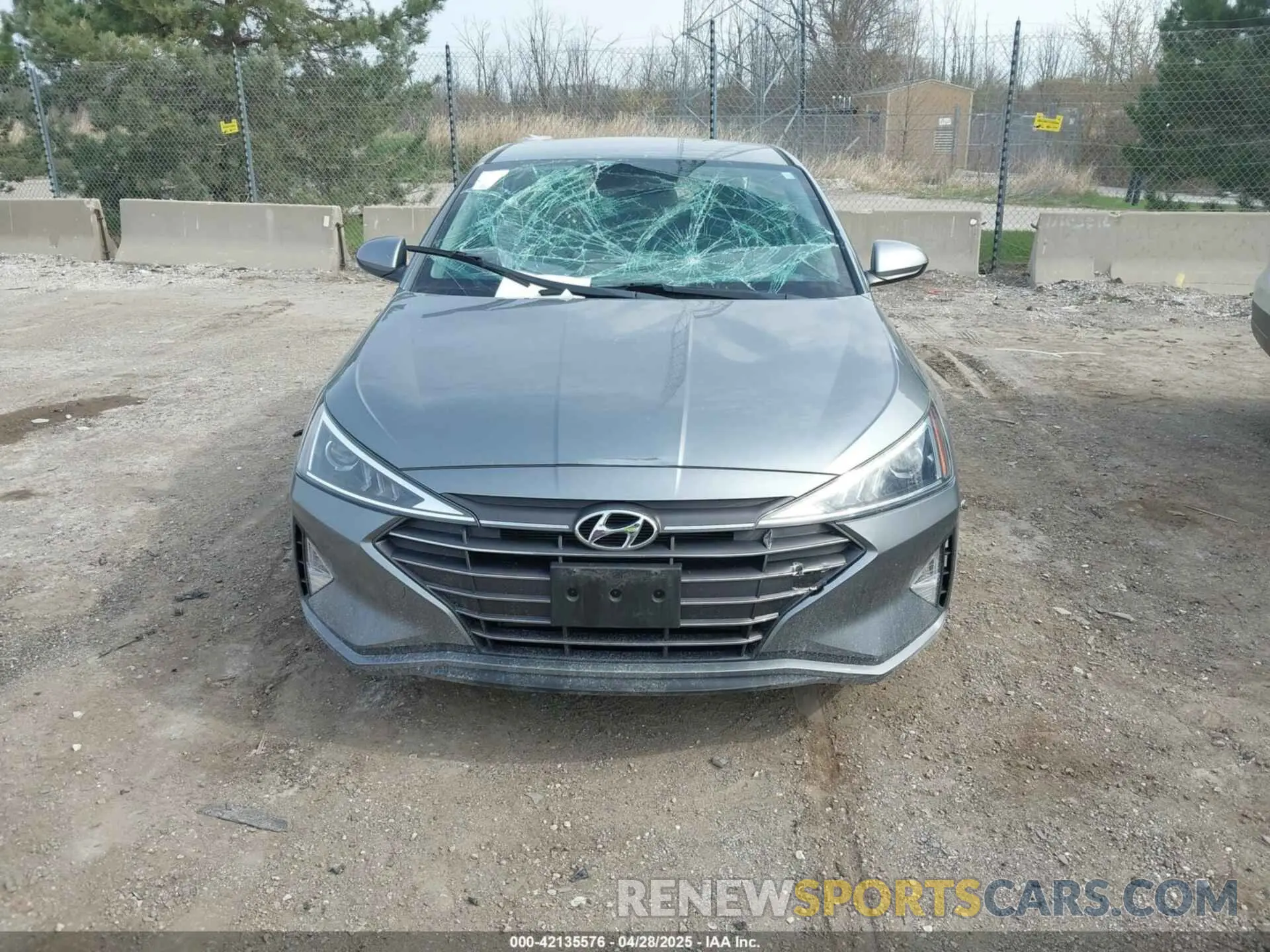 13 Photograph of a damaged car KMHD74LF9KU777191 HYUNDAI ELANTRA 2019