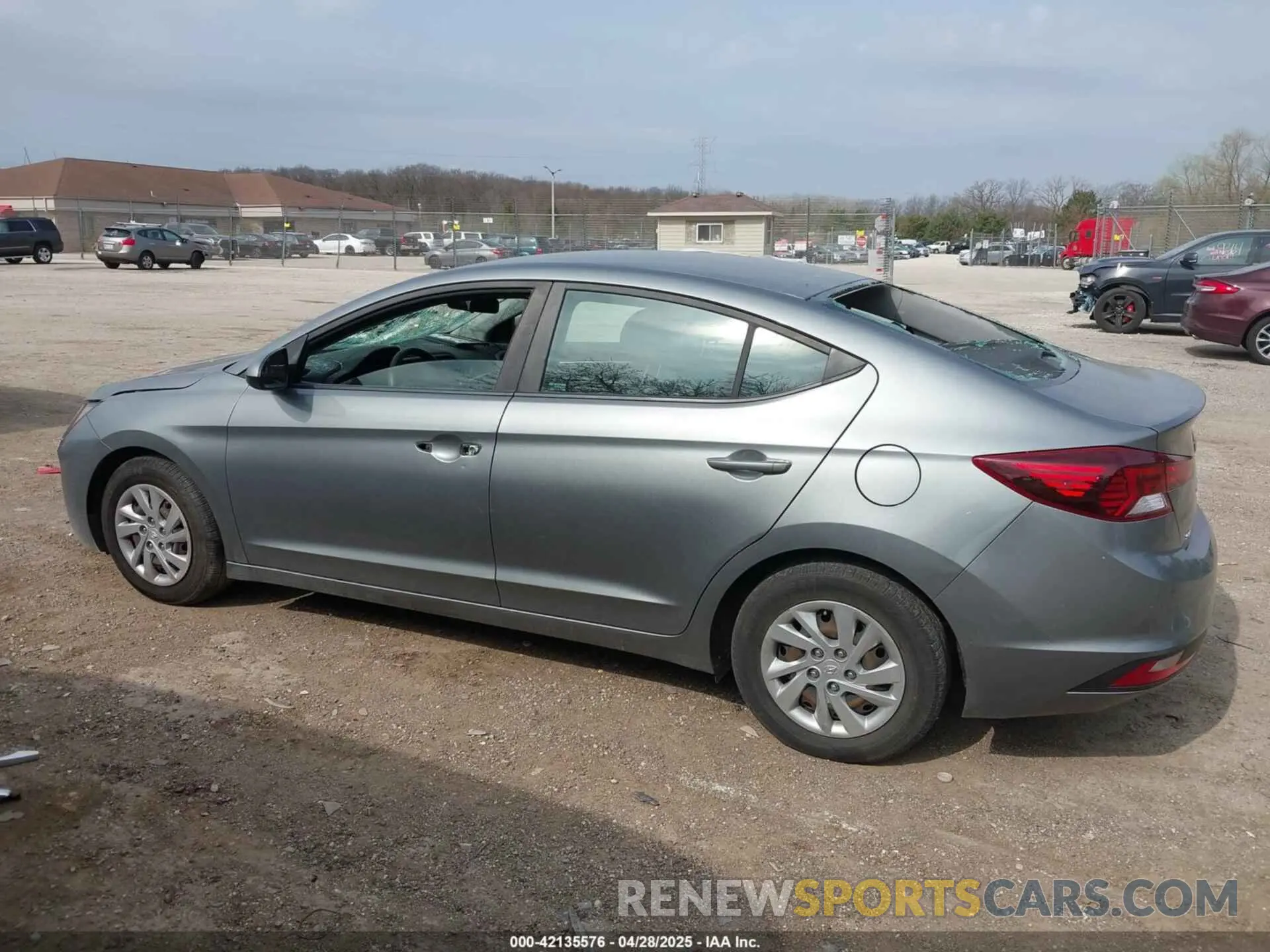 15 Photograph of a damaged car KMHD74LF9KU777191 HYUNDAI ELANTRA 2019