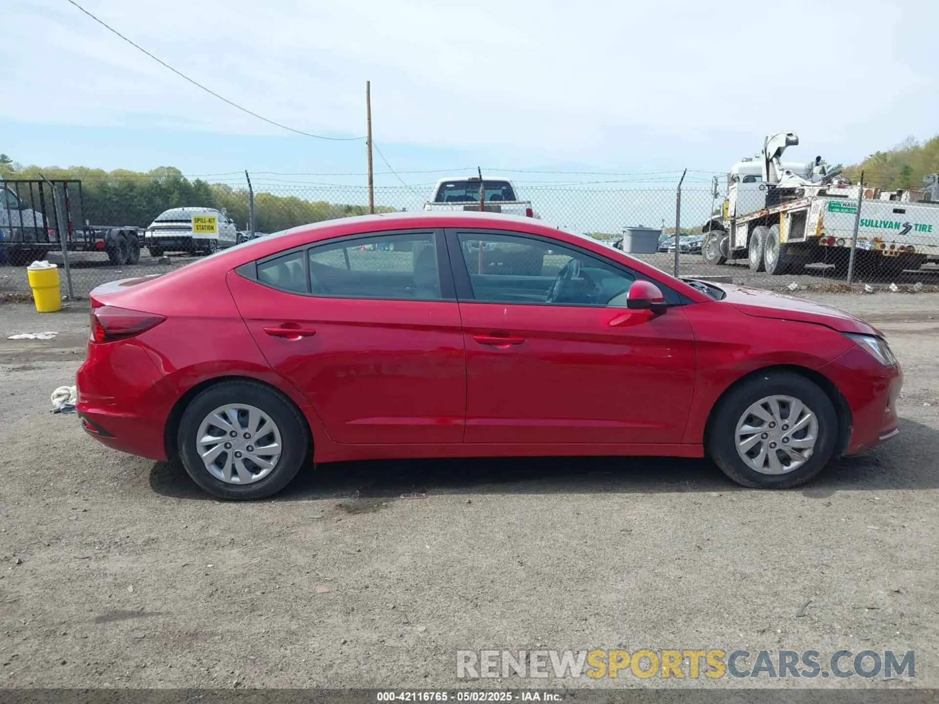 13 Photograph of a damaged car KMHD74LF9KU790216 HYUNDAI ELANTRA 2019