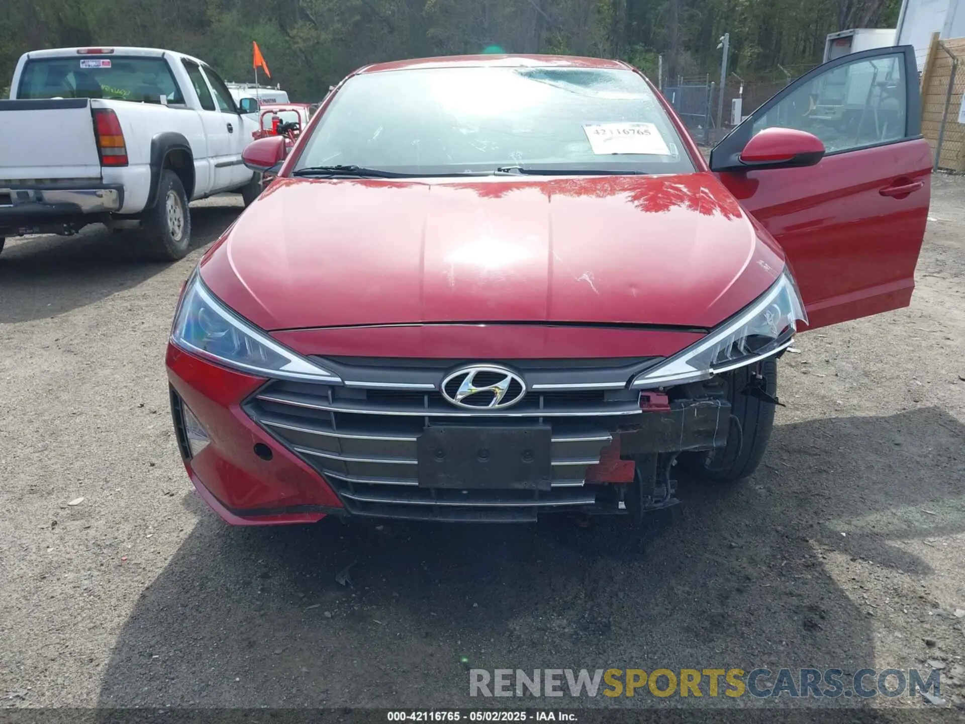 6 Photograph of a damaged car KMHD74LF9KU790216 HYUNDAI ELANTRA 2019