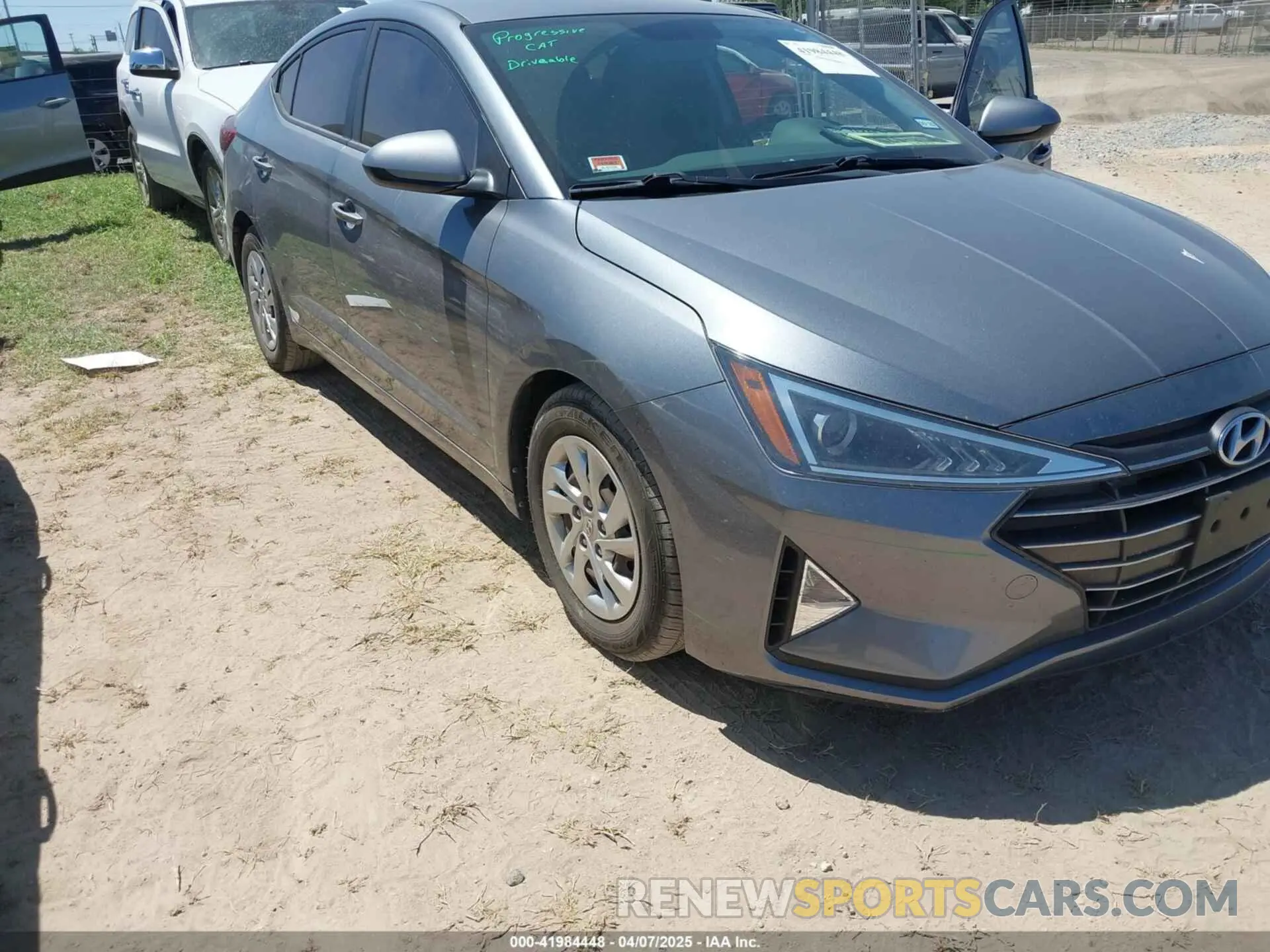 6 Photograph of a damaged car KMHD74LF9KU803966 HYUNDAI ELANTRA 2019