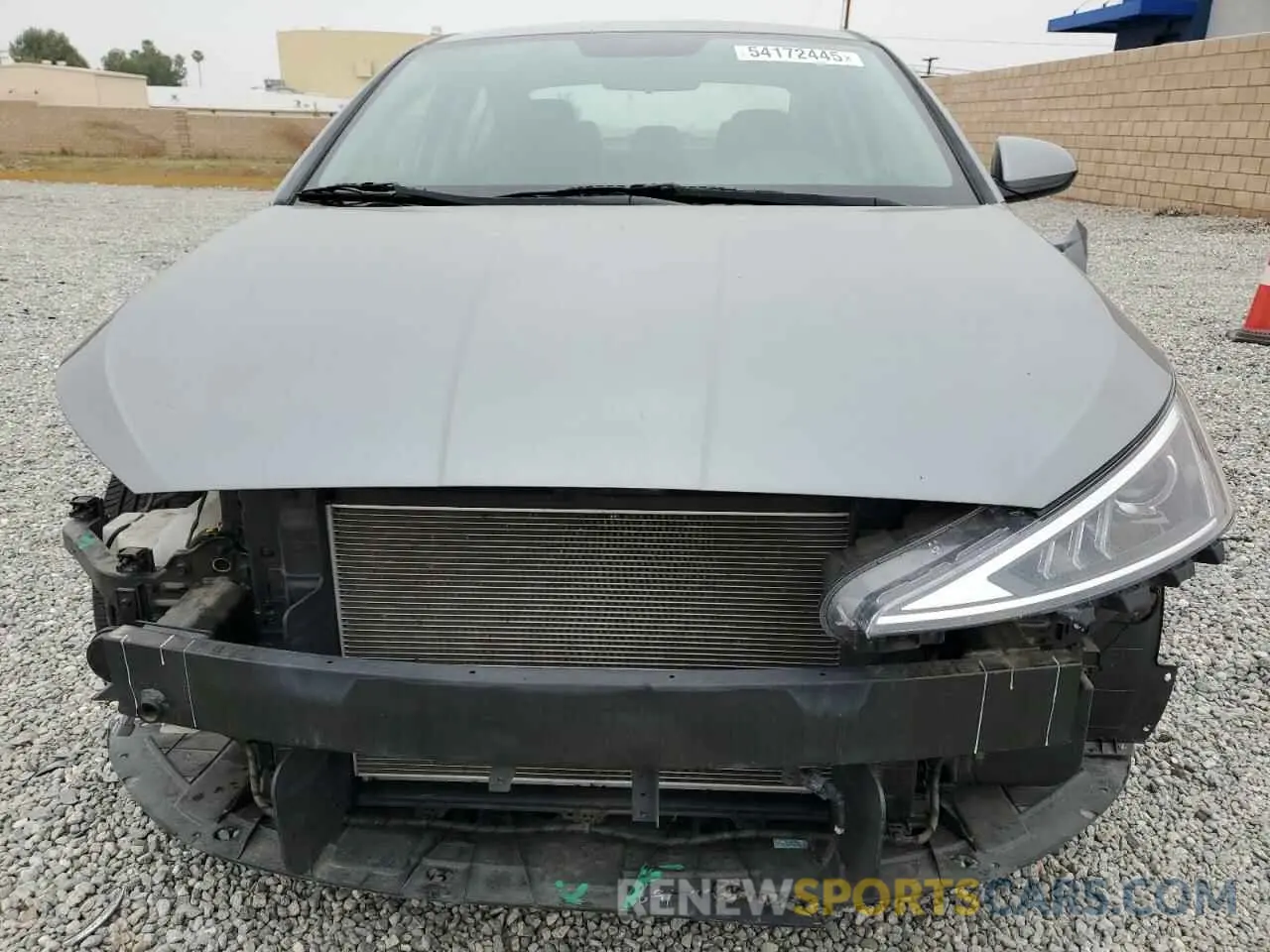 5 Photograph of a damaged car KMHD74LF9KU808391 HYUNDAI ELANTRA 2019