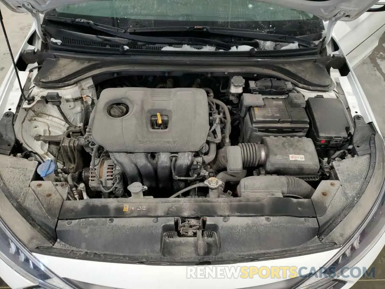 11 Photograph of a damaged car KMHD84LF0KU764147 HYUNDAI ELANTRA 2019