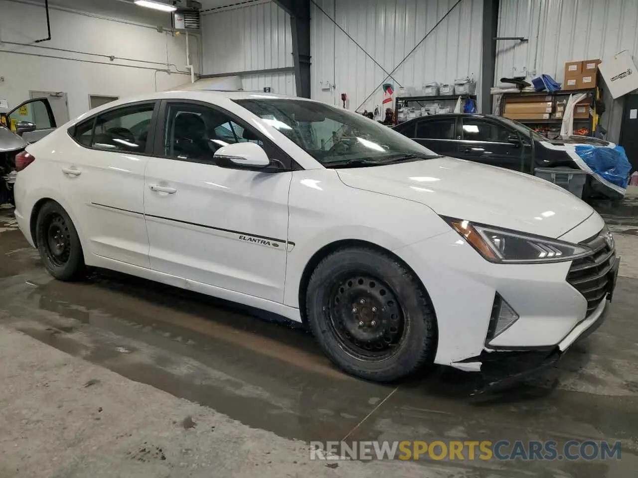 4 Photograph of a damaged car KMHD84LF0KU764147 HYUNDAI ELANTRA 2019