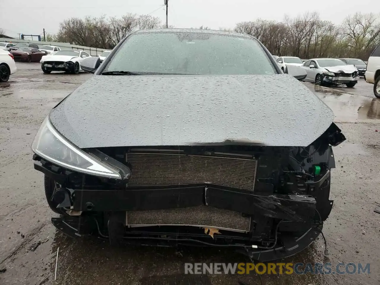 5 Photograph of a damaged car KMHD84LF0KU764875 HYUNDAI ELANTRA 2019