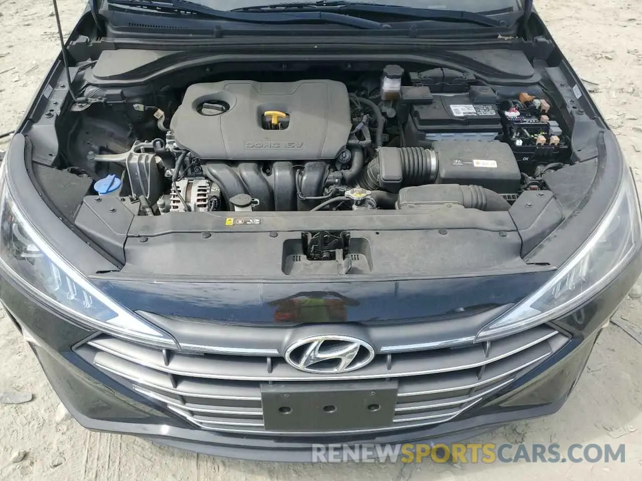 11 Photograph of a damaged car KMHD84LF0KU779361 HYUNDAI ELANTRA 2019