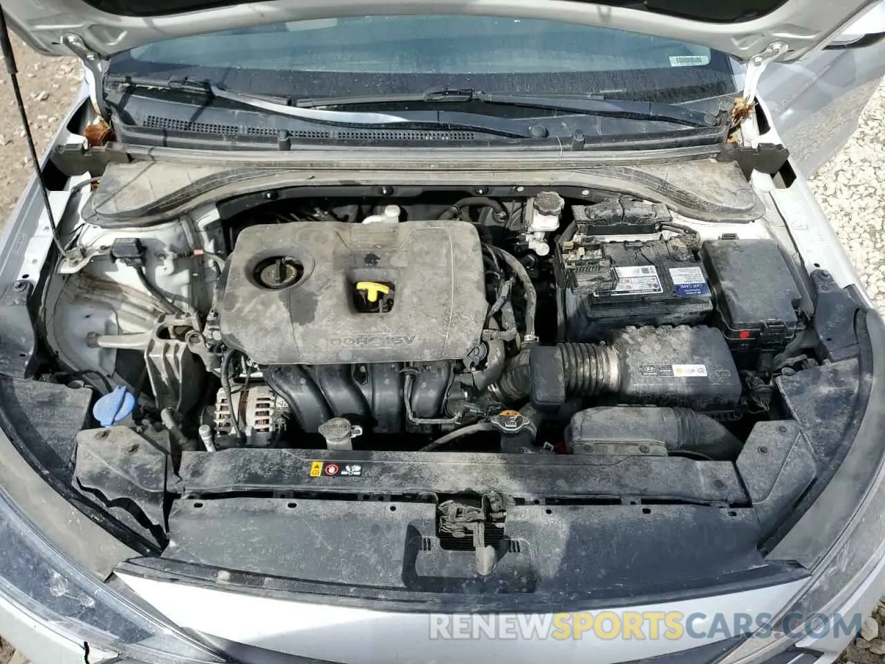 13 Photograph of a damaged car KMHD84LF0KU887334 HYUNDAI ELANTRA 2019