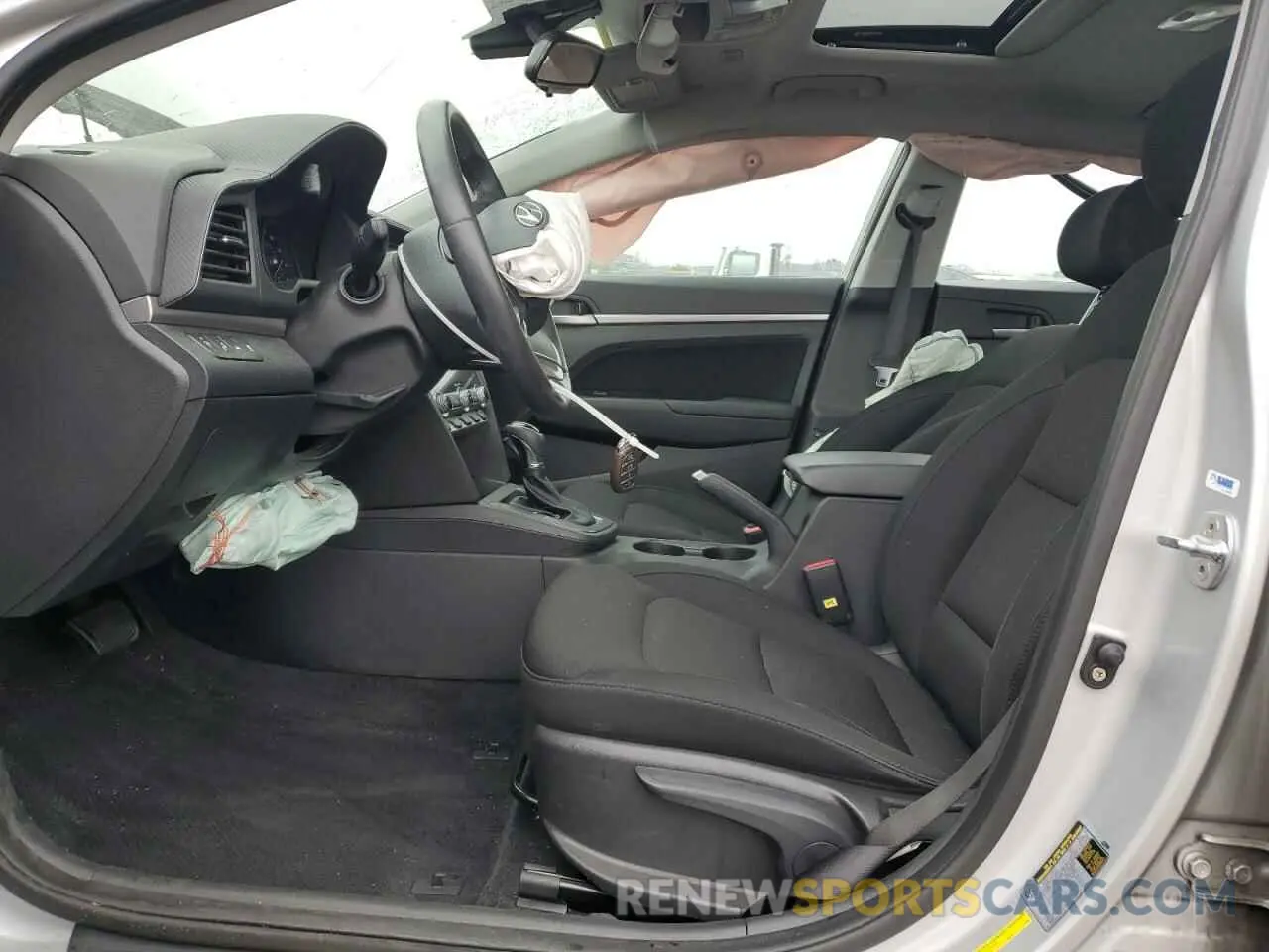 7 Photograph of a damaged car KMHD84LF1KU783144 HYUNDAI ELANTRA 2019