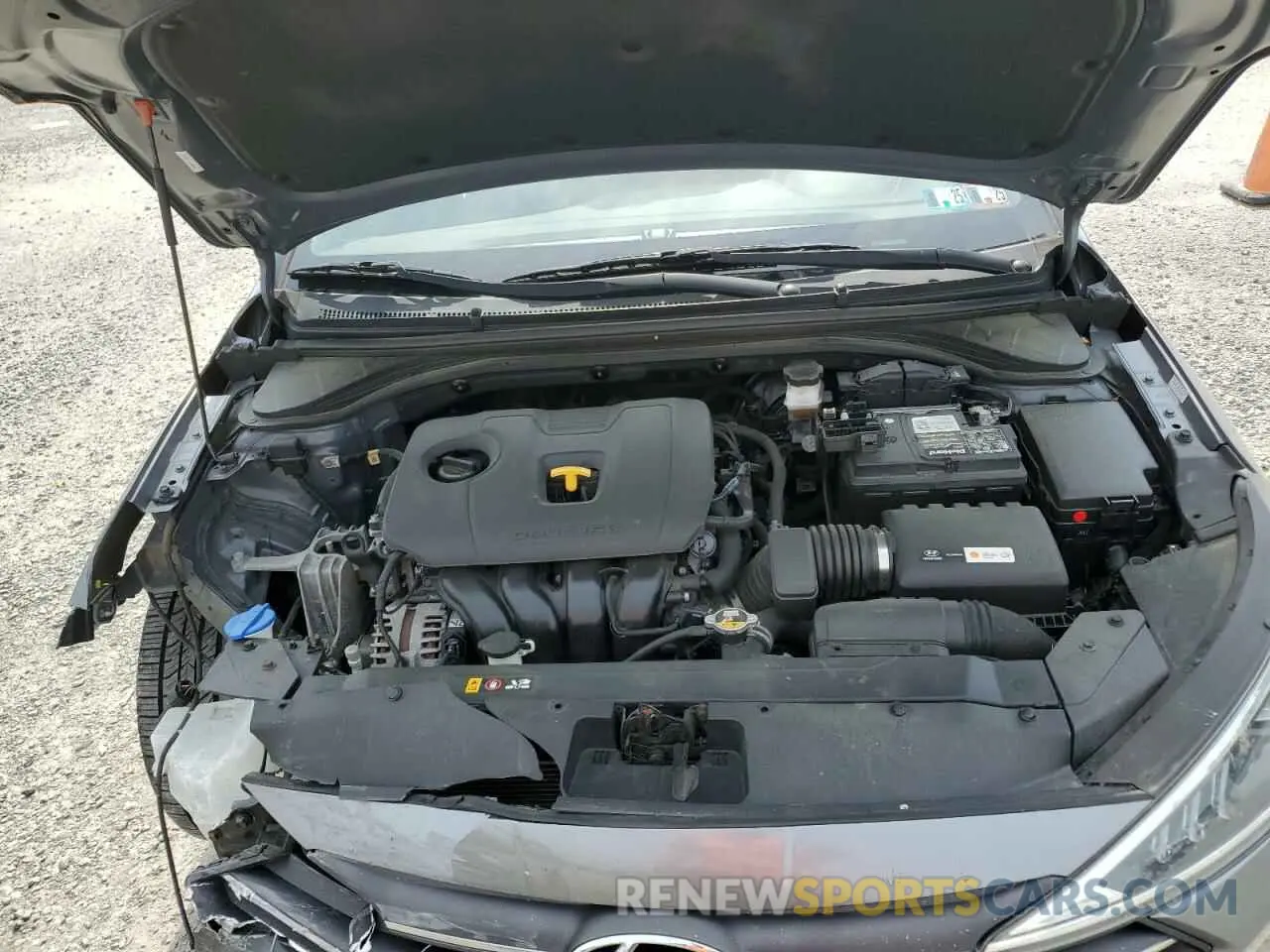 12 Photograph of a damaged car KMHD84LF1KU786996 HYUNDAI ELANTRA 2019