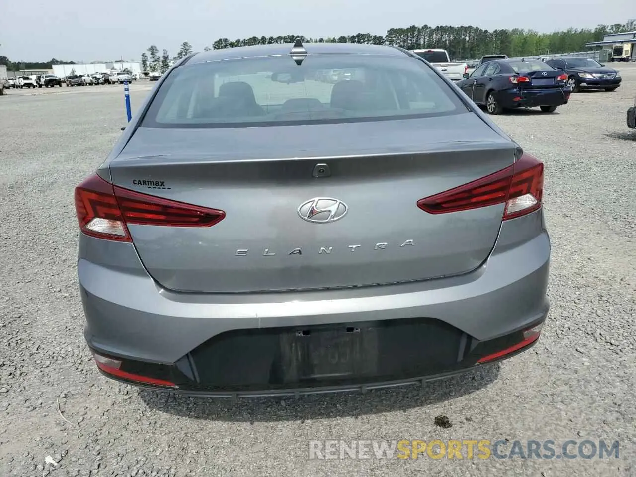 6 Photograph of a damaged car KMHD84LF1KU786996 HYUNDAI ELANTRA 2019