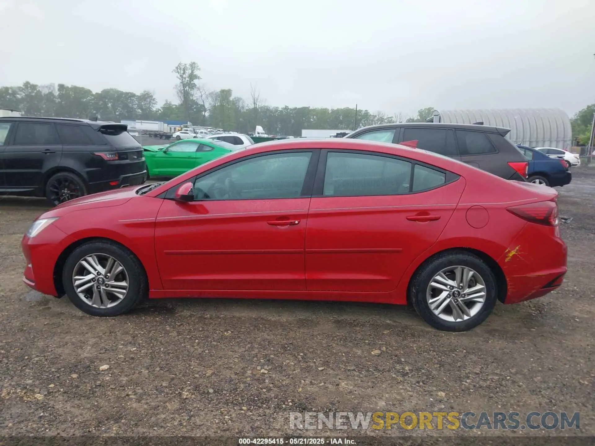 14 Photograph of a damaged car KMHD84LF1KU787565 HYUNDAI ELANTRA 2019