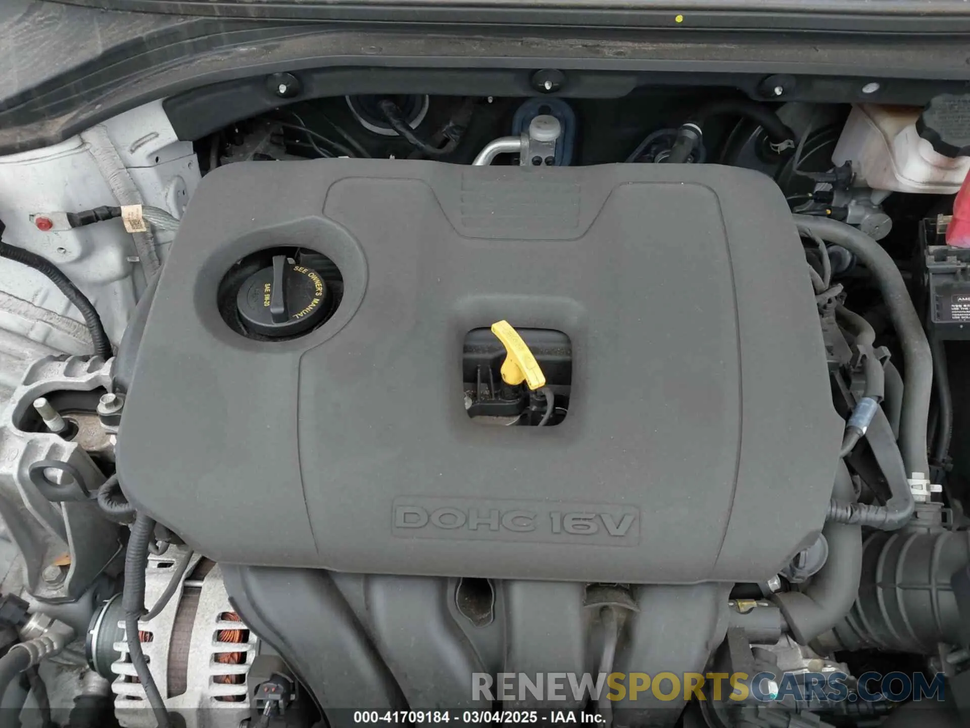 10 Photograph of a damaged car KMHD84LF1KU792720 HYUNDAI ELANTRA 2019