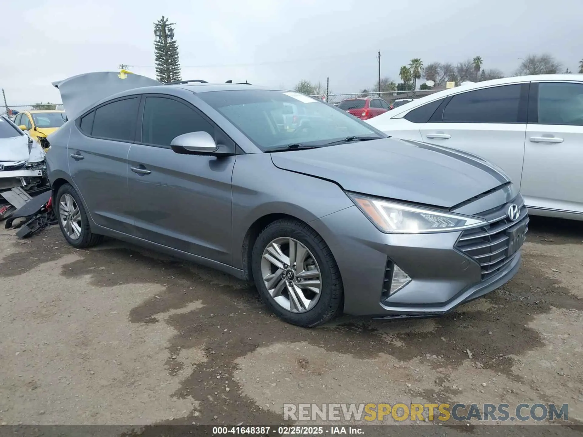 14 Photograph of a damaged car KMHD84LF1KU816854 HYUNDAI ELANTRA 2019
