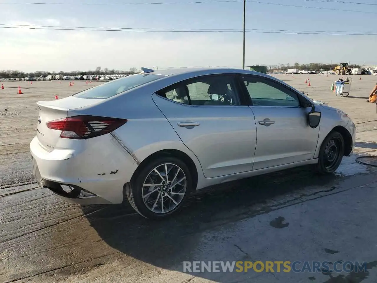 3 Photograph of a damaged car KMHD84LF1KU840894 HYUNDAI ELANTRA 2019