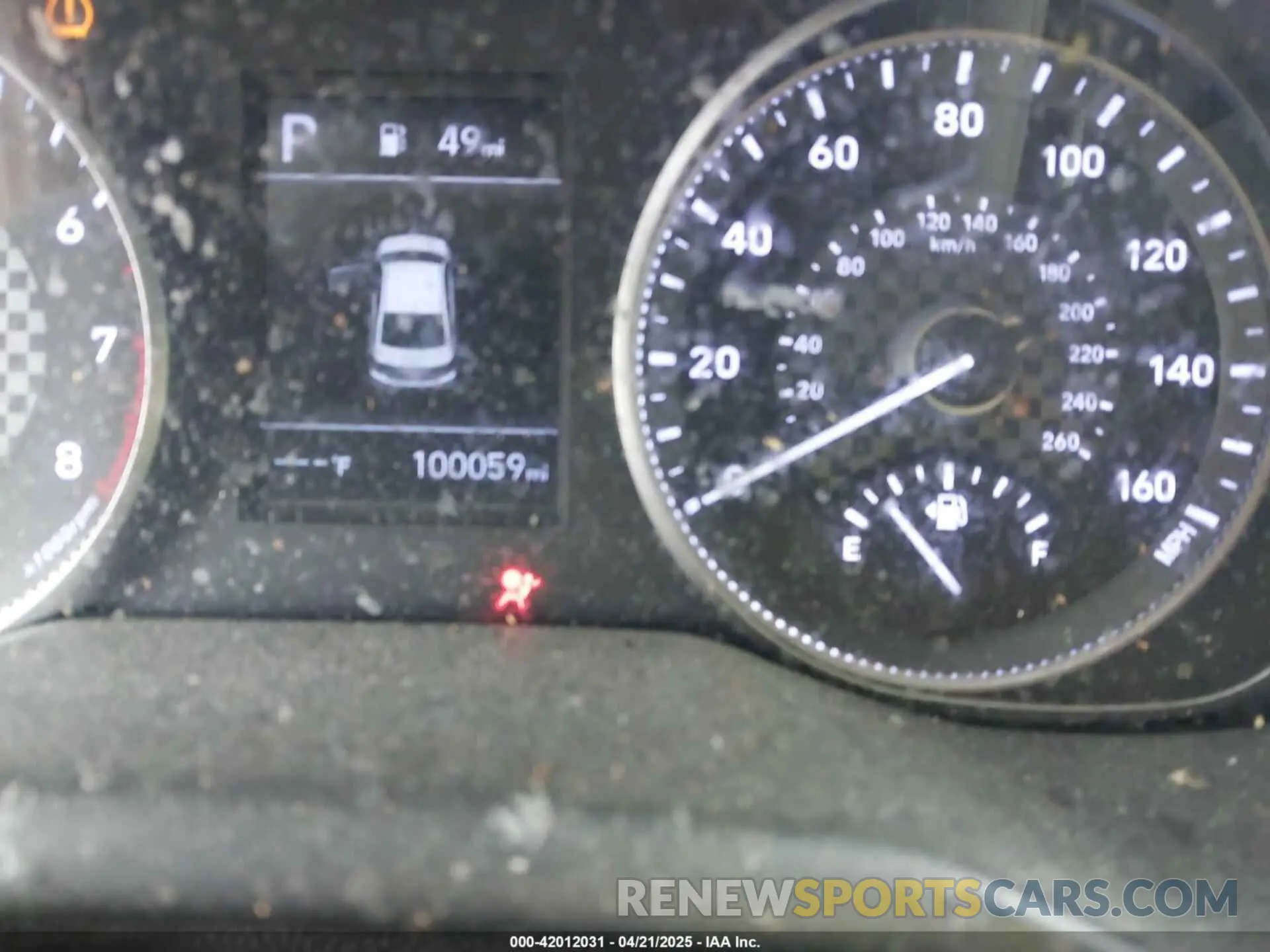 7 Photograph of a damaged car KMHD84LF1KU849501 HYUNDAI ELANTRA 2019