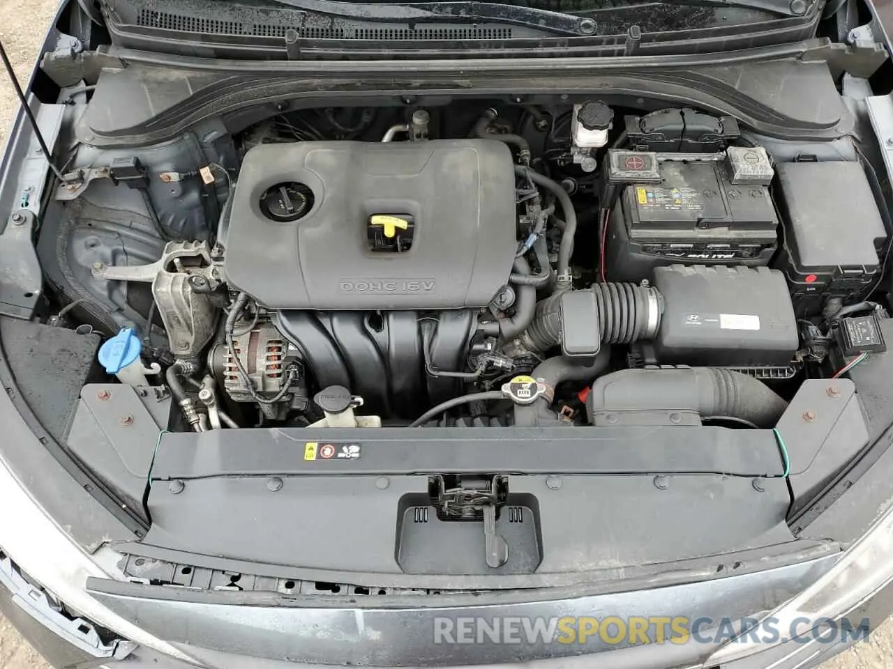 11 Photograph of a damaged car KMHD84LF1KU856464 HYUNDAI ELANTRA 2019
