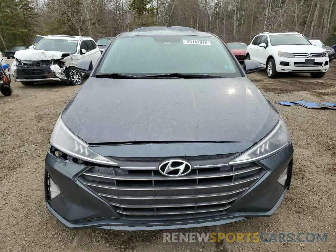 5 Photograph of a damaged car KMHD84LF1KU856464 HYUNDAI ELANTRA 2019