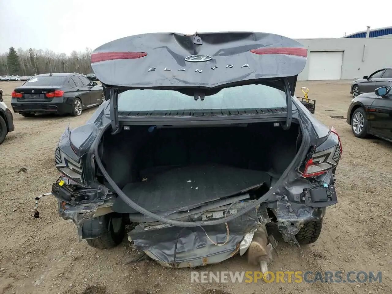 6 Photograph of a damaged car KMHD84LF1KU856464 HYUNDAI ELANTRA 2019
