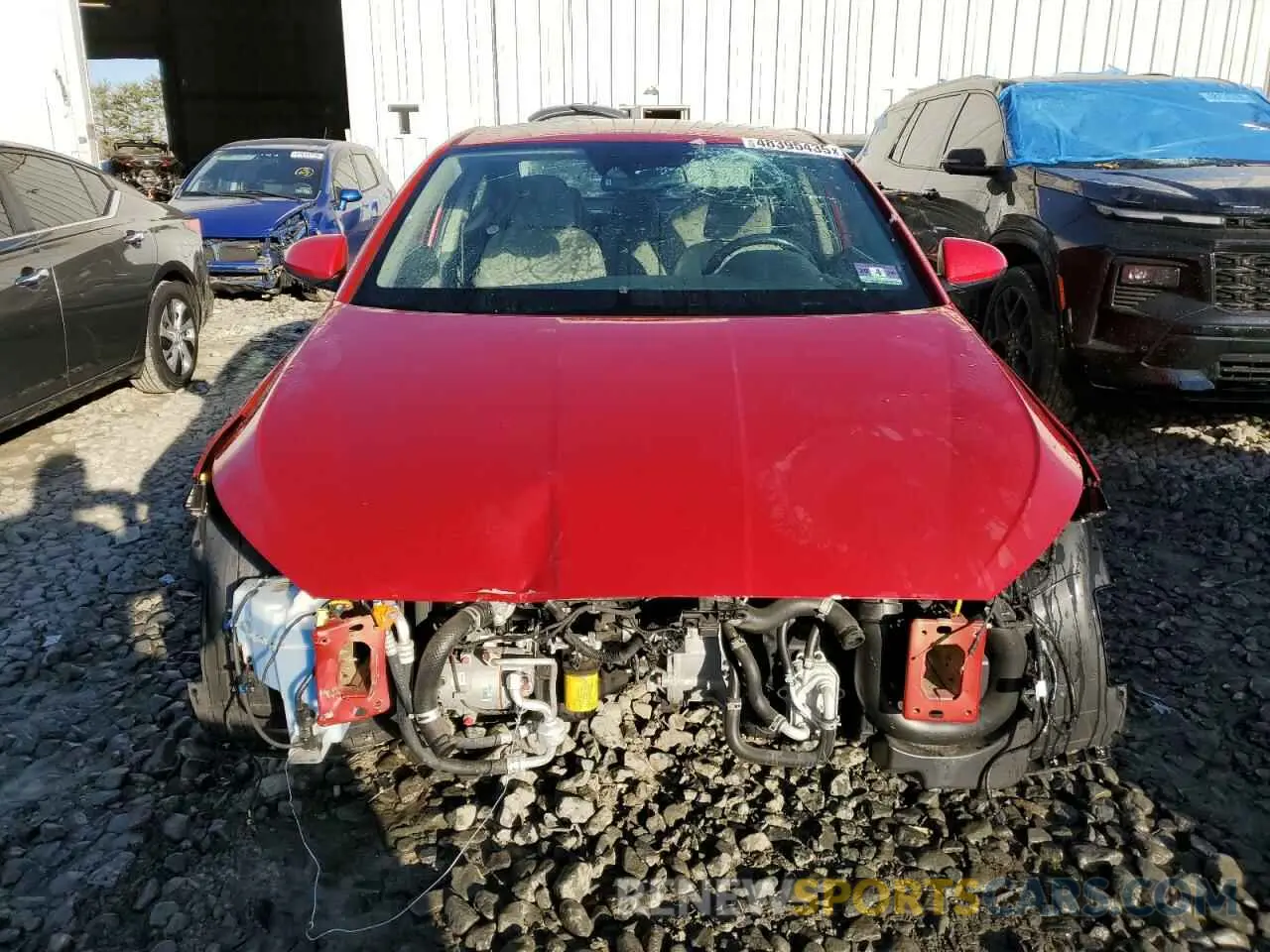 5 Photograph of a damaged car KMHD84LF1KU886757 HYUNDAI ELANTRA 2019