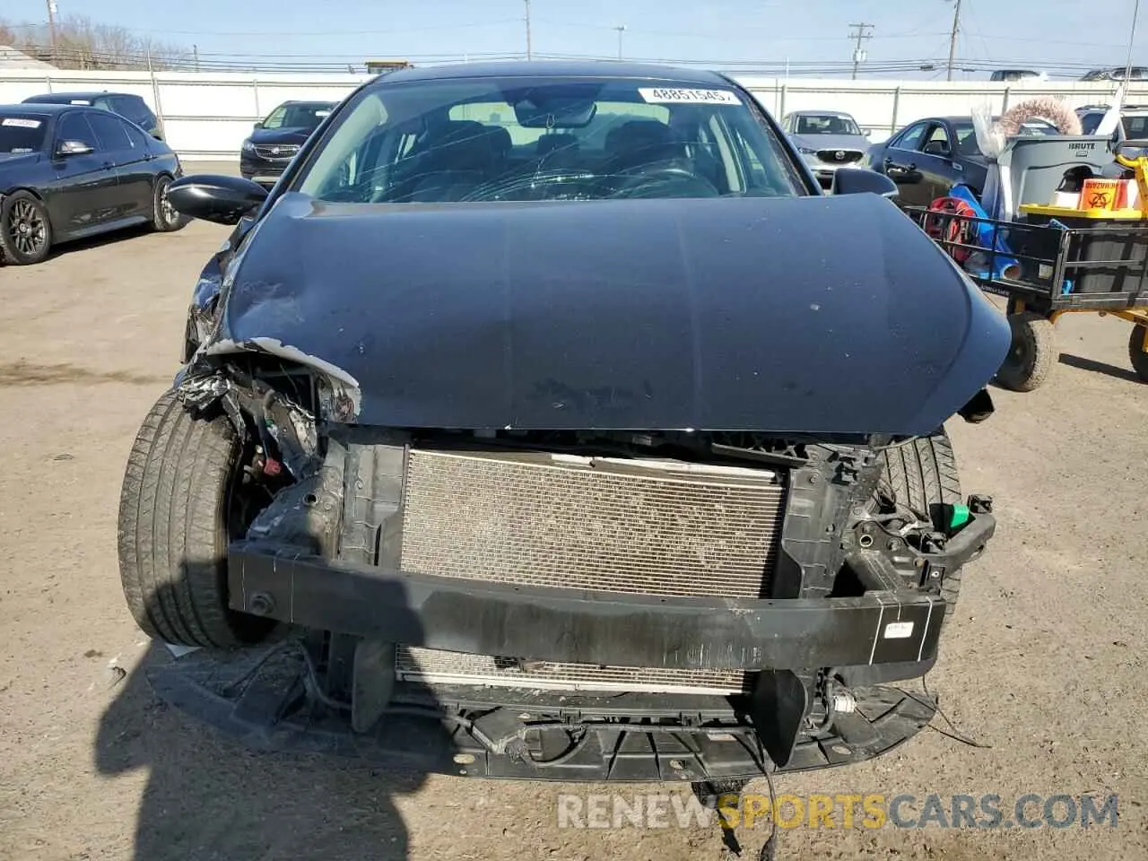 5 Photograph of a damaged car KMHD84LF2KU805913 HYUNDAI ELANTRA 2019