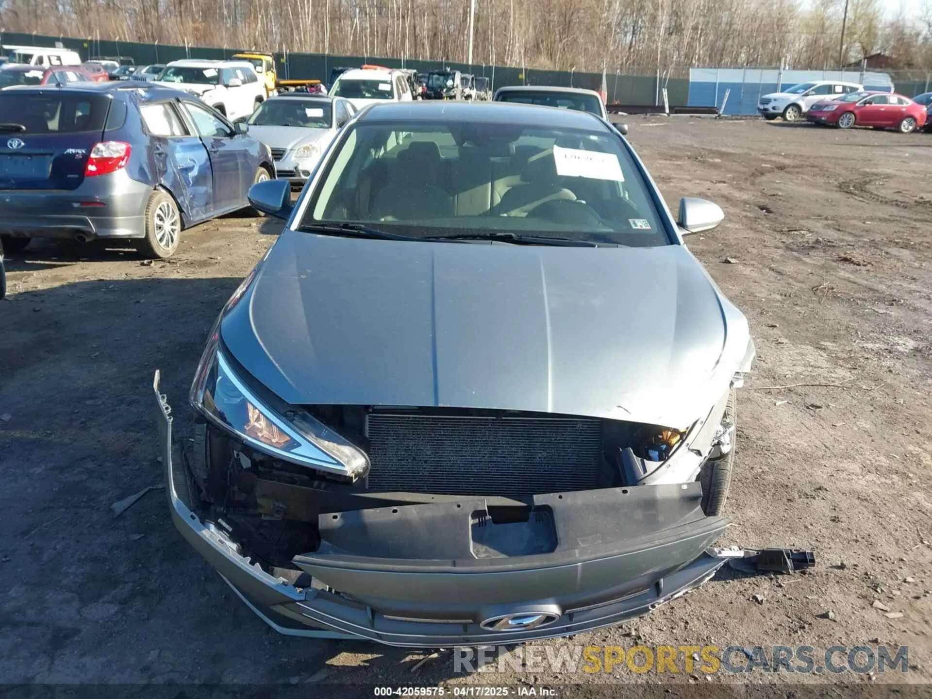 12 Photograph of a damaged car KMHD84LF3KU741087 HYUNDAI ELANTRA 2019