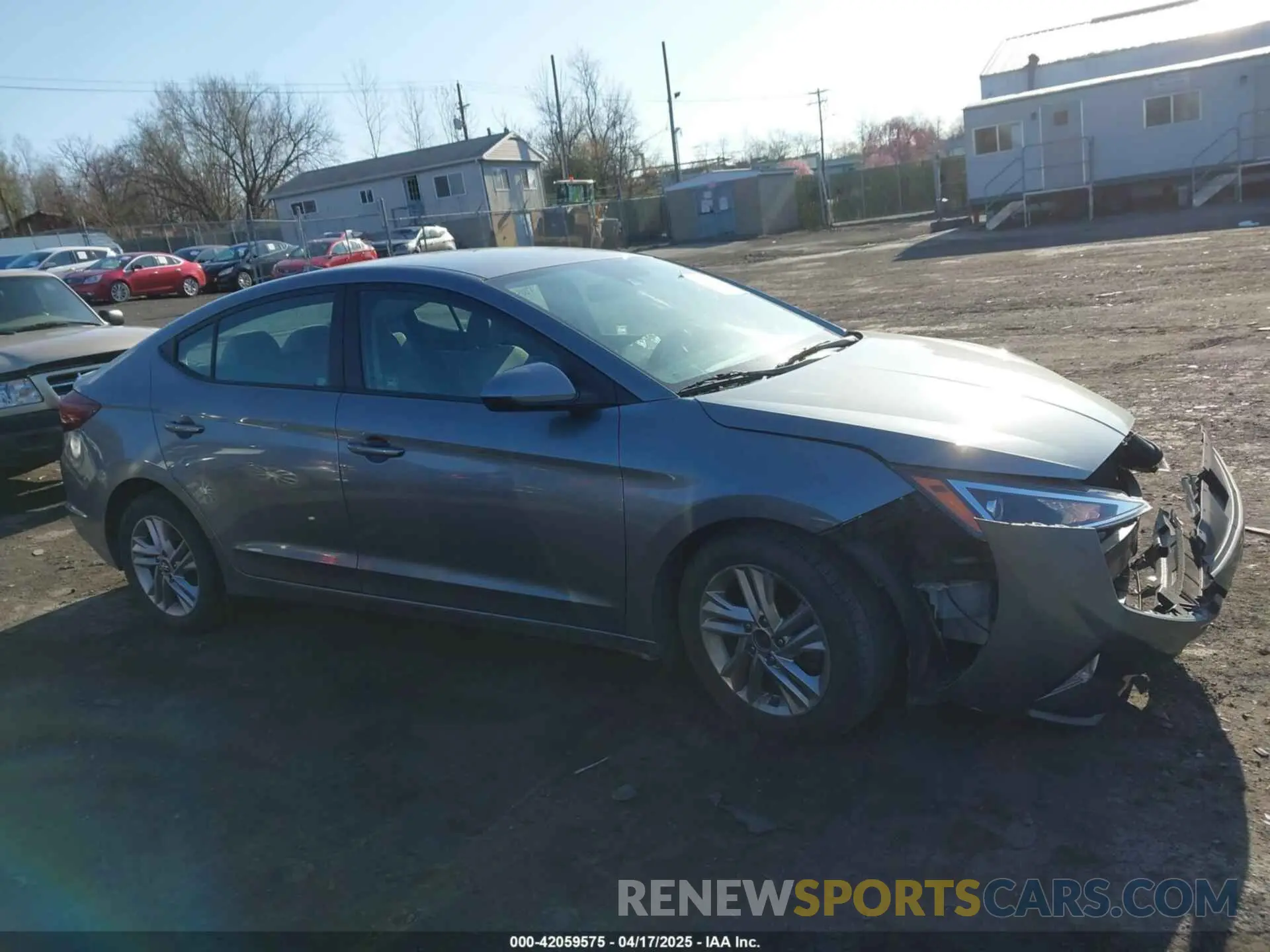 13 Photograph of a damaged car KMHD84LF3KU741087 HYUNDAI ELANTRA 2019