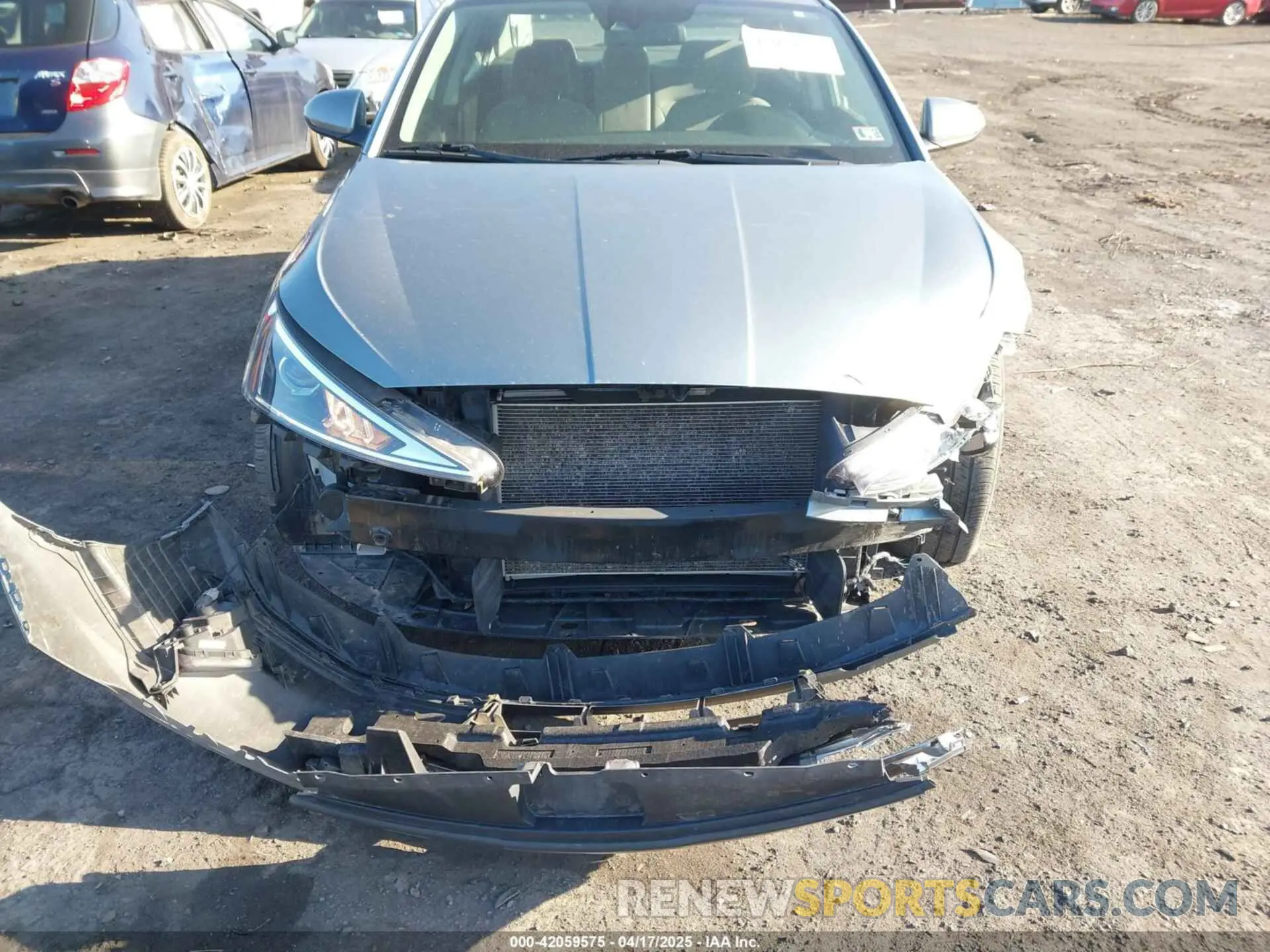 6 Photograph of a damaged car KMHD84LF3KU741087 HYUNDAI ELANTRA 2019