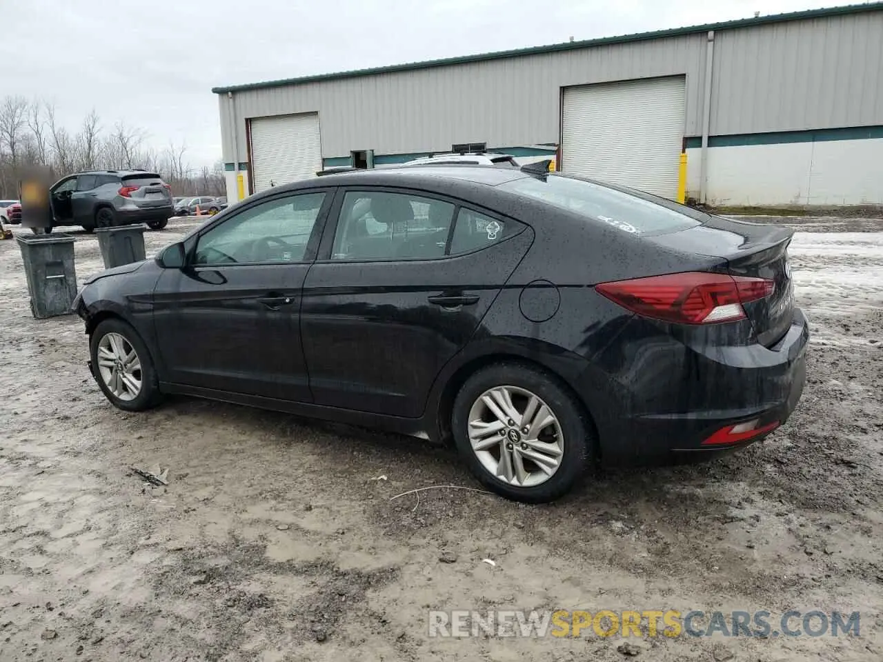 2 Photograph of a damaged car KMHD84LF3KU759198 HYUNDAI ELANTRA 2019