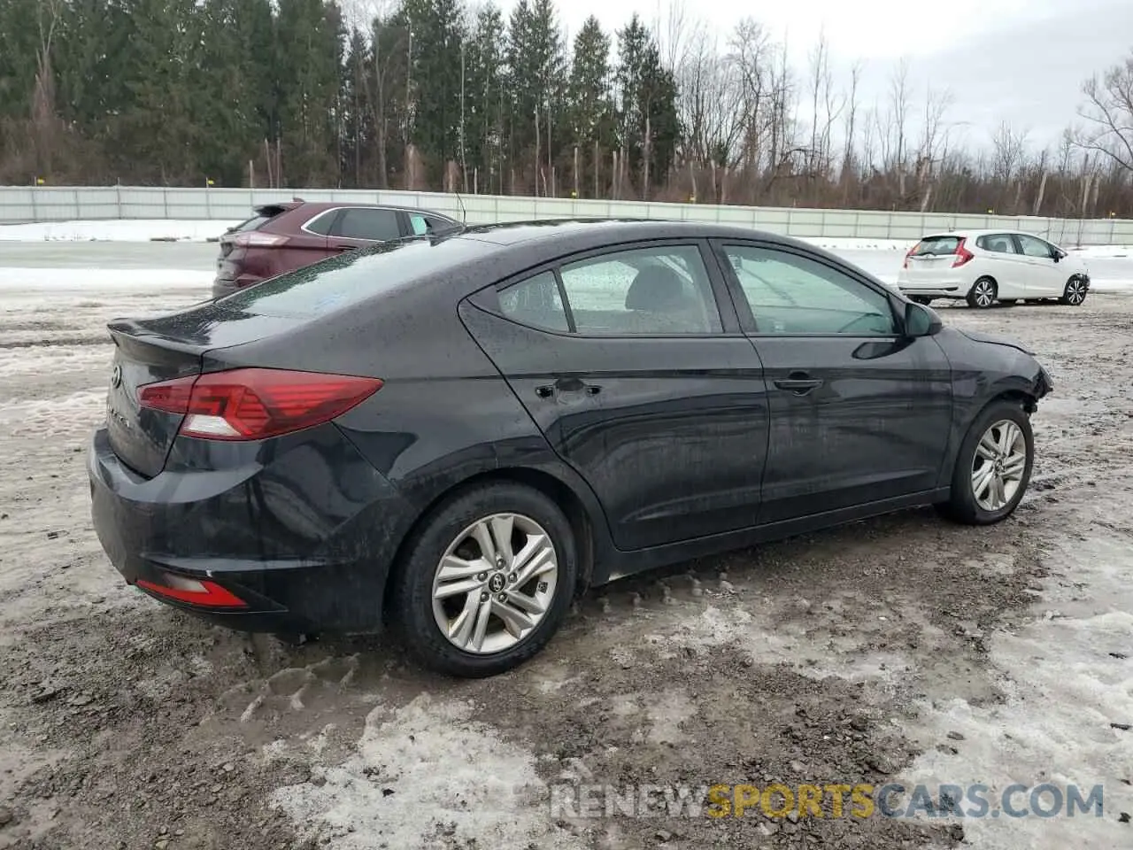 3 Photograph of a damaged car KMHD84LF3KU759198 HYUNDAI ELANTRA 2019