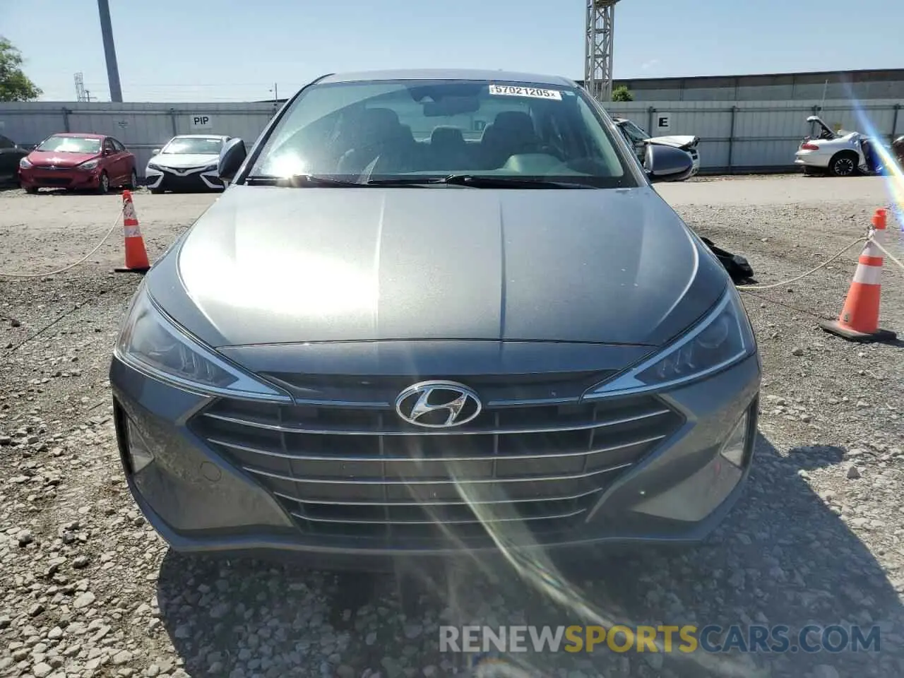 5 Photograph of a damaged car KMHD84LF3KU770864 HYUNDAI ELANTRA 2019
