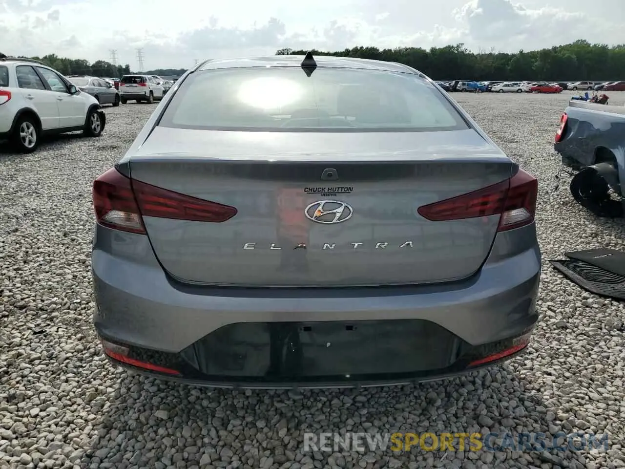 6 Photograph of a damaged car KMHD84LF3KU845921 HYUNDAI ELANTRA 2019