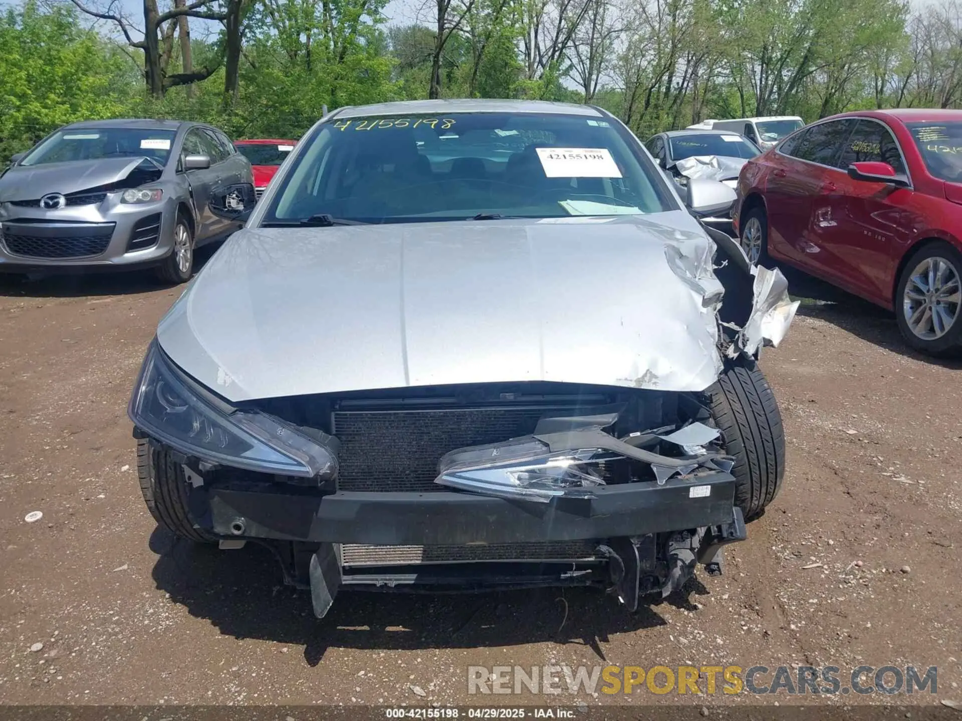 12 Photograph of a damaged car KMHD84LF4KU746265 HYUNDAI ELANTRA 2019