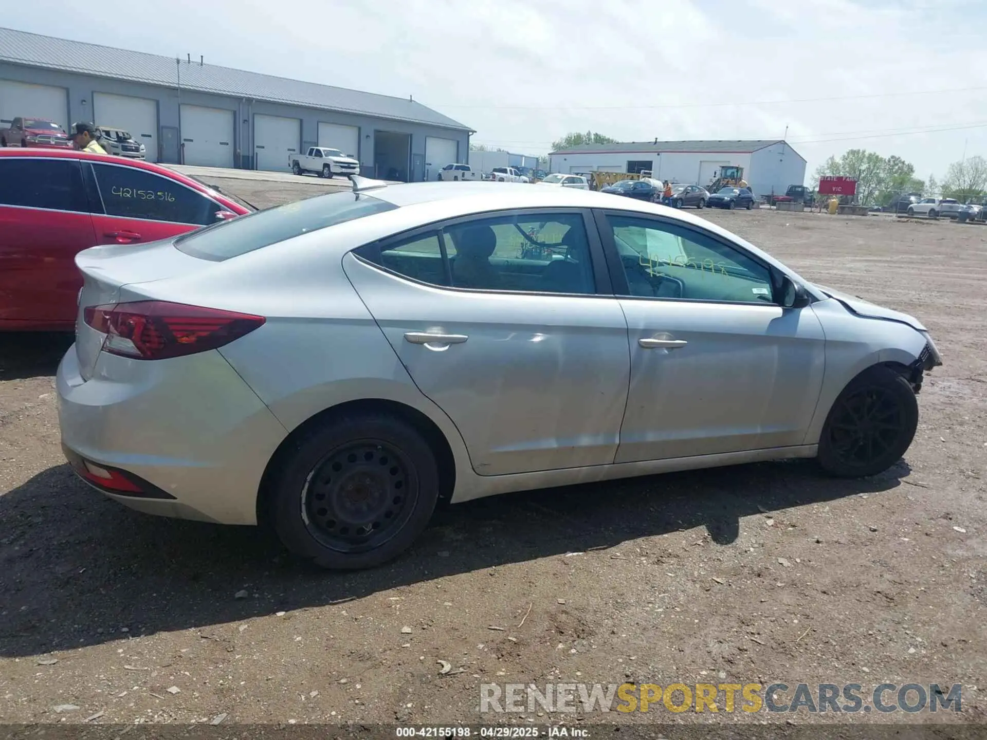 13 Photograph of a damaged car KMHD84LF4KU746265 HYUNDAI ELANTRA 2019