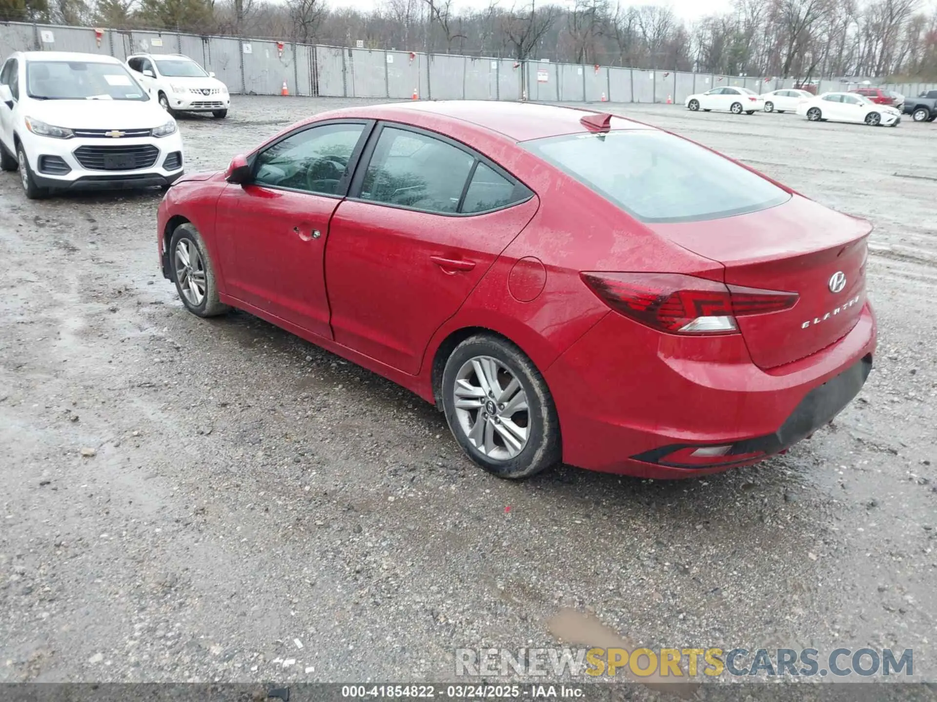 3 Photograph of a damaged car KMHD84LF4KU749537 HYUNDAI ELANTRA 2019
