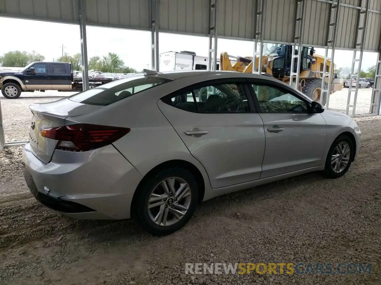3 Photograph of a damaged car KMHD84LF4KU755063 HYUNDAI ELANTRA 2019