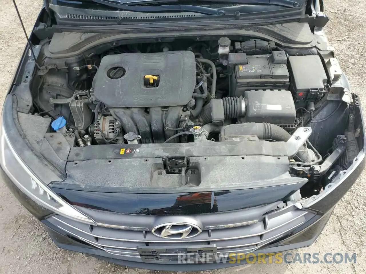 11 Photograph of a damaged car KMHD84LF4KU768282 HYUNDAI ELANTRA 2019