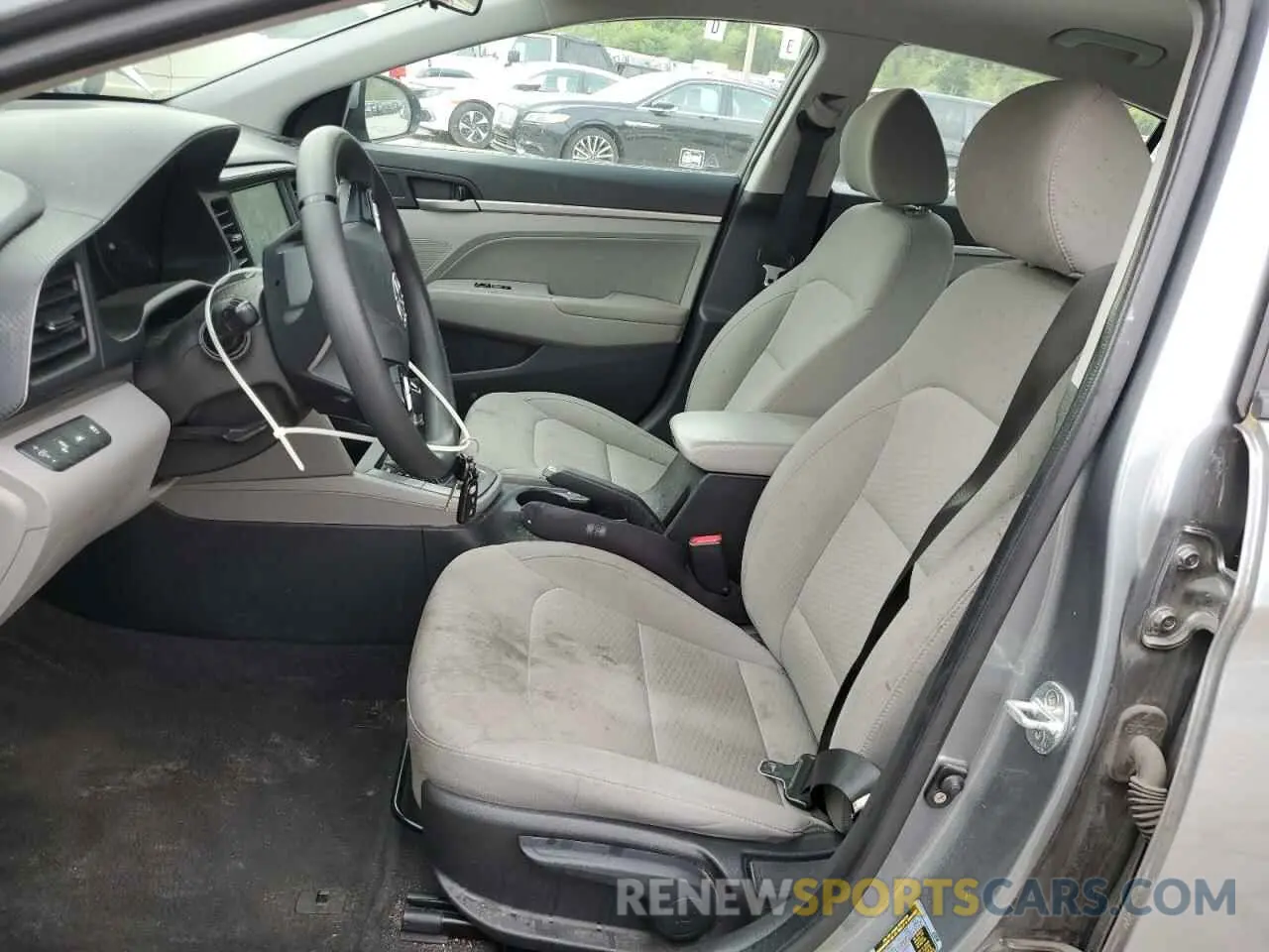 7 Photograph of a damaged car KMHD84LF4KU770078 HYUNDAI ELANTRA 2019