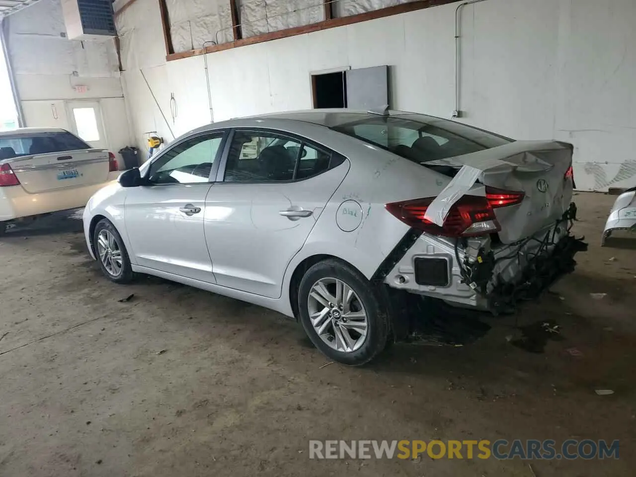 2 Photograph of a damaged car KMHD84LF4KU771179 HYUNDAI ELANTRA 2019