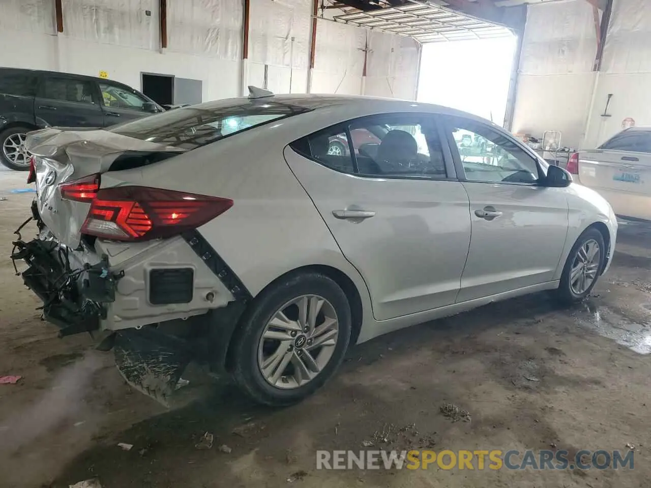 3 Photograph of a damaged car KMHD84LF4KU771179 HYUNDAI ELANTRA 2019