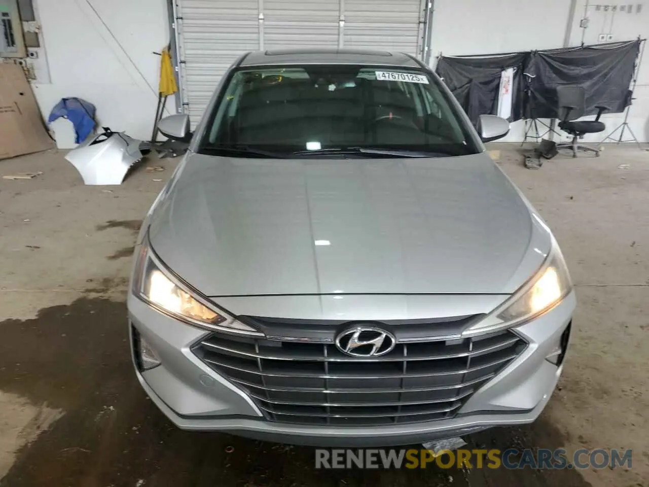 5 Photograph of a damaged car KMHD84LF4KU771179 HYUNDAI ELANTRA 2019