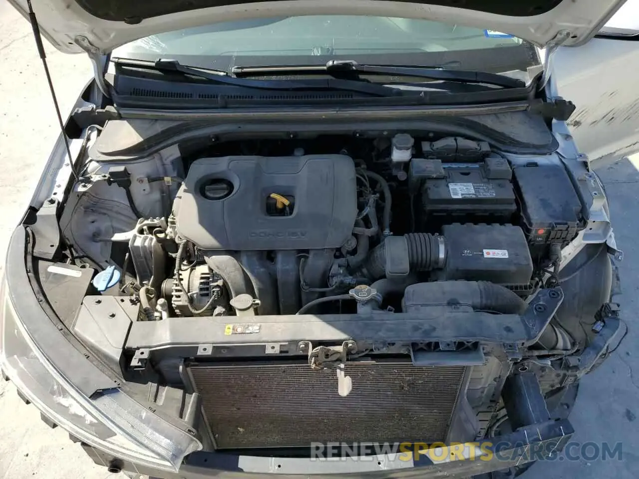 11 Photograph of a damaged car KMHD84LF4KU772882 HYUNDAI ELANTRA 2019